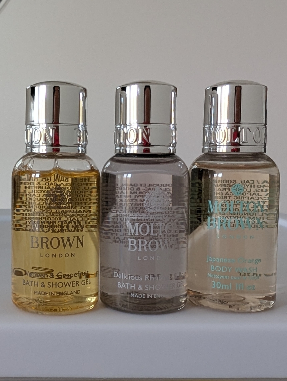 3 Molton Brown Bath and Shower Gel